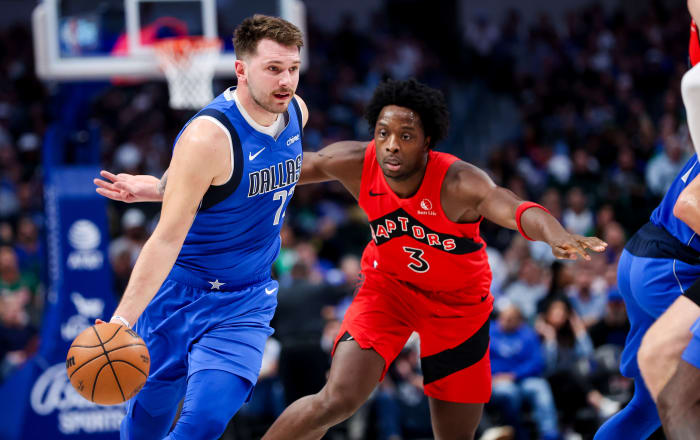 Doncic, Anunoby, Raptors, Mavs